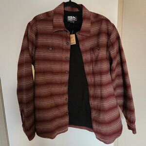 Eddie bauer lined fleece jacket